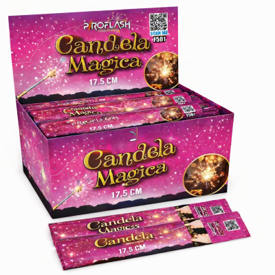 CANDELA MAGICA 17,5 cm